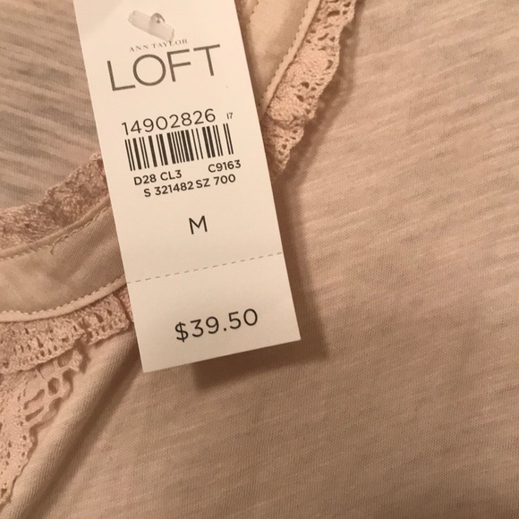 NWT LOFT LONG SLEEVE TOP - Picture 3 of 5